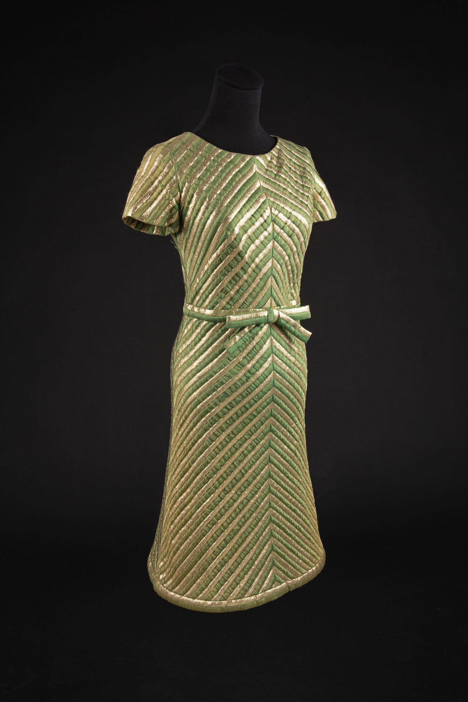 Christian Dior by Marc Bohan Haute Couture Dress and Coat, Autumn-Winter 1967 — Worn by Dame Olivia de Havilland