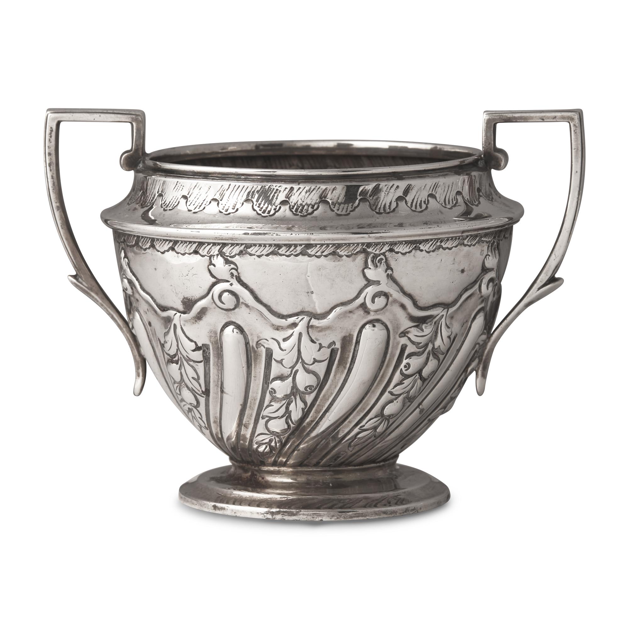 A Victorian Silver Sugar Bowl