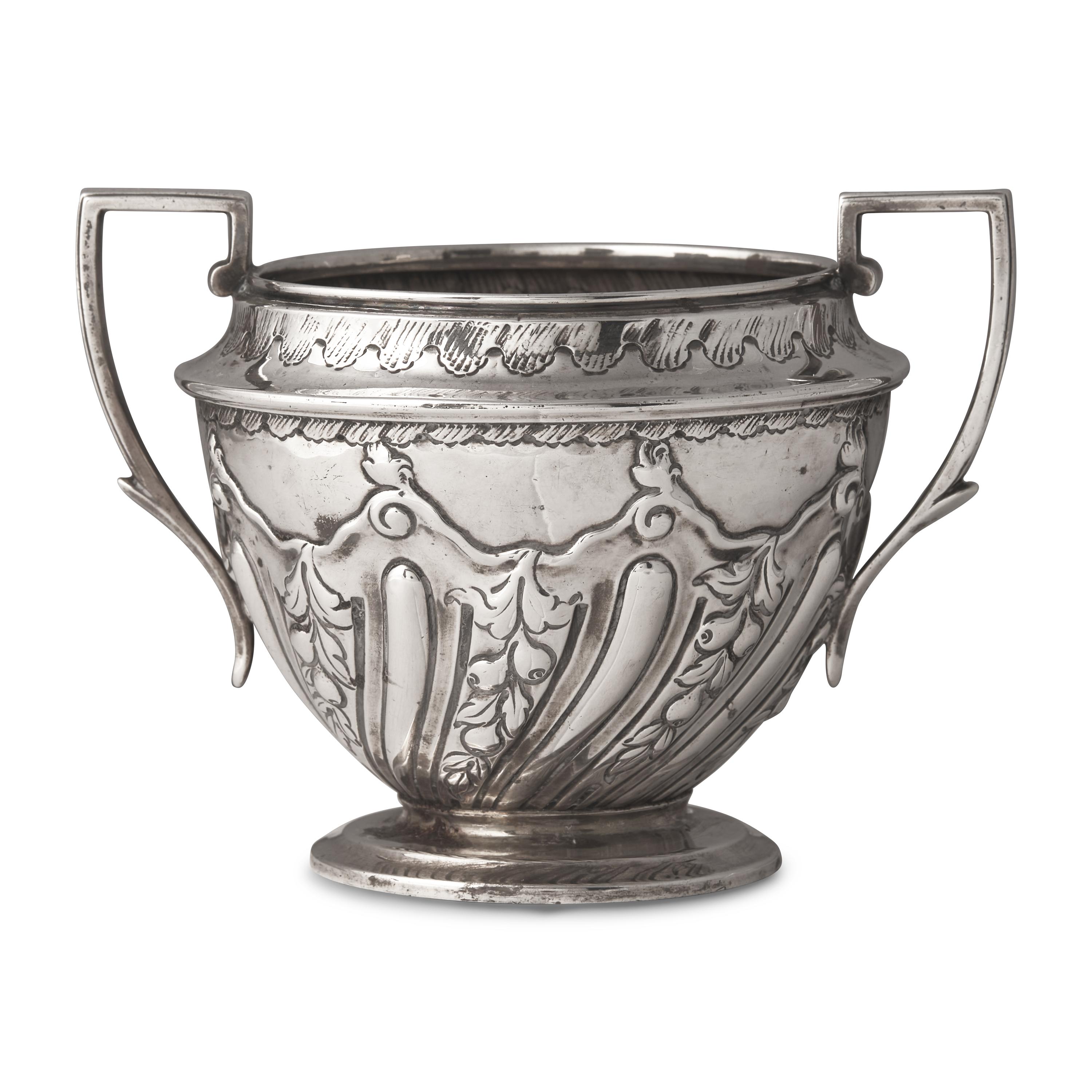 A Victorian Silver Sugar Bowl