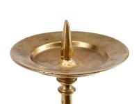 A Pair of Continental Brass Prickets