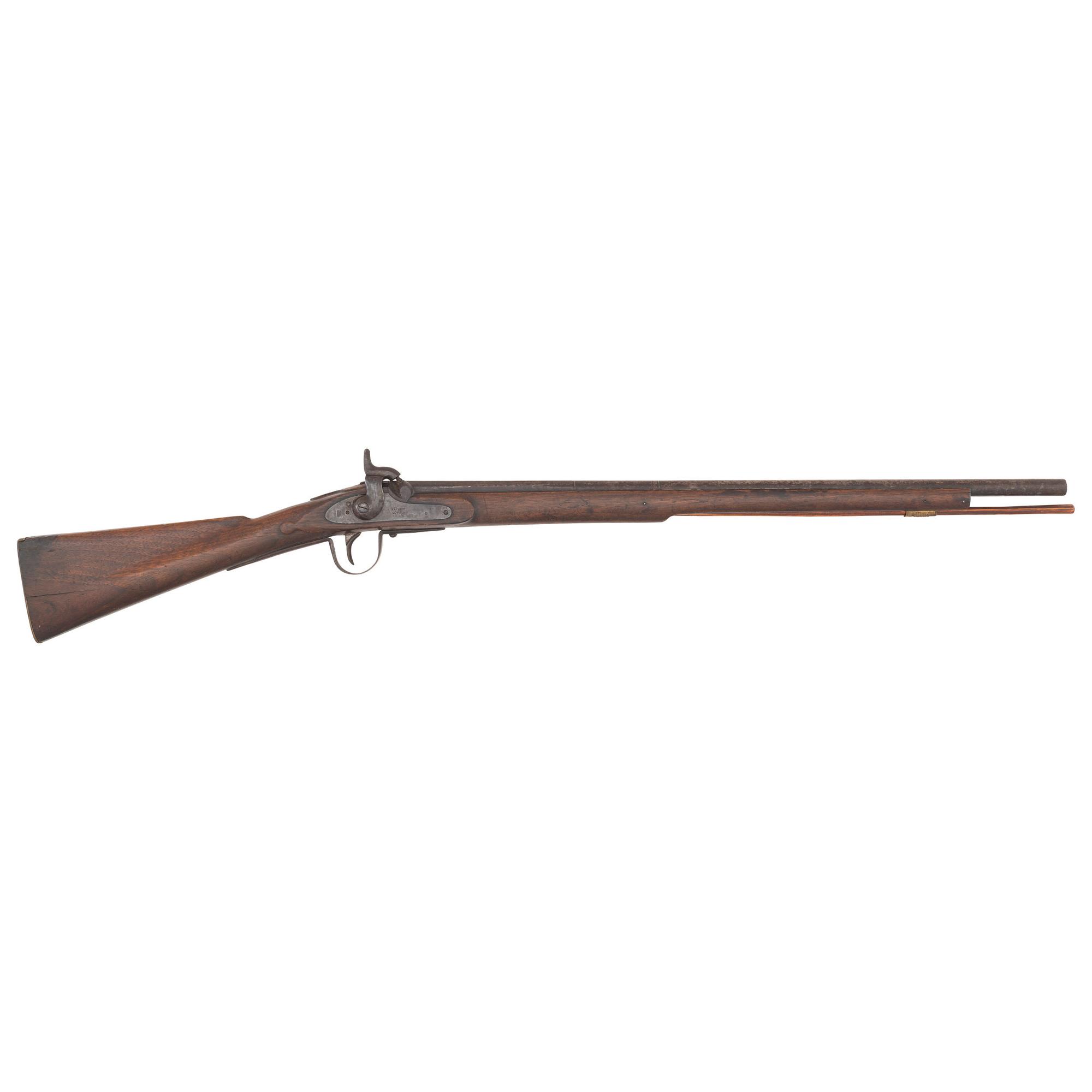 Late-19th Century Hudson's Bay Company Percussion Trade Gun by Barnett