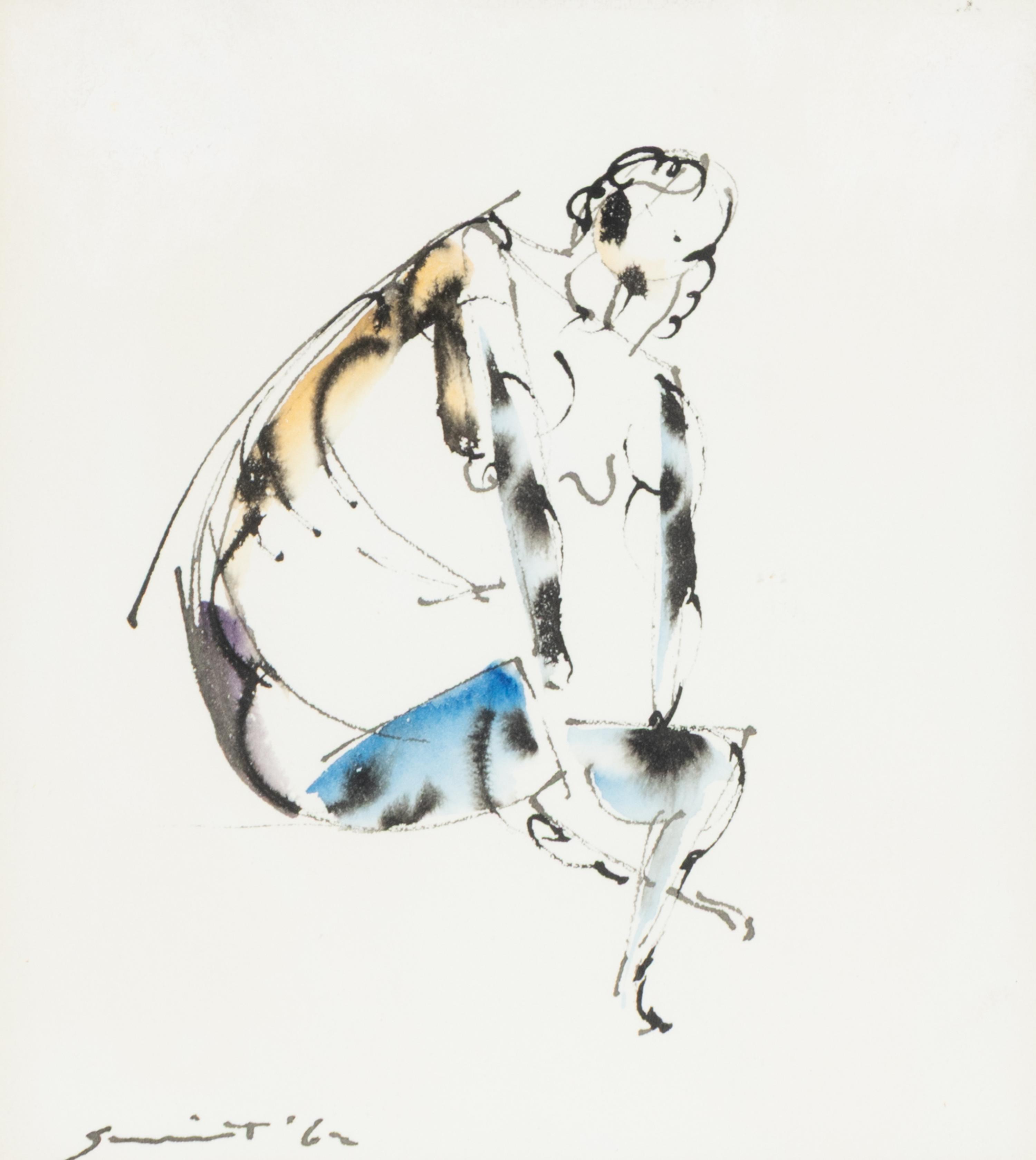Walter Quirt (American, 1902–1968) — A Group of 5 Drawings