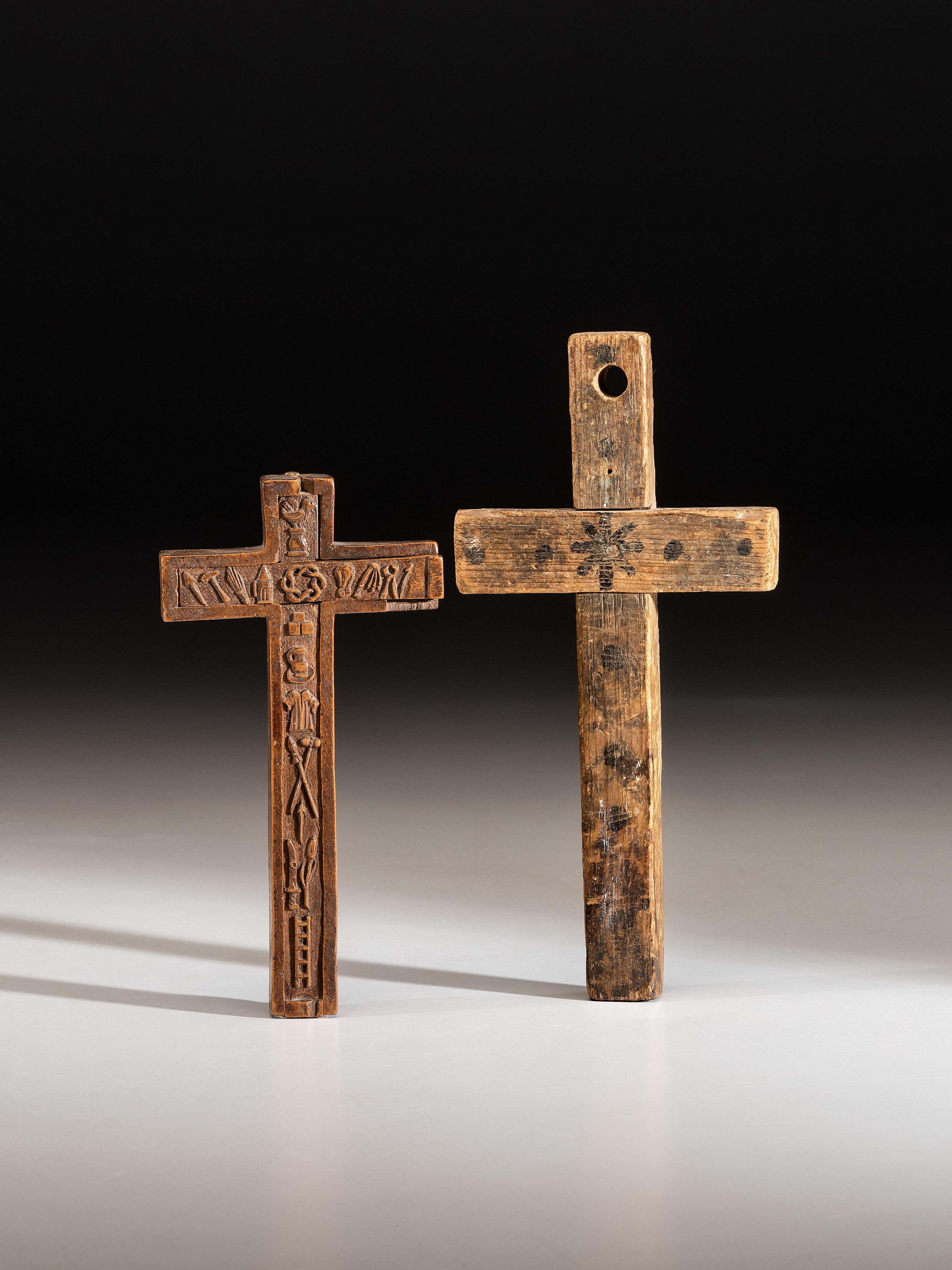 New Mexican Decorated Crosses