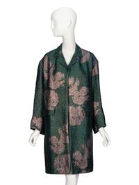 DRIES VAN NOTEN, BROCADE EVENING COAT