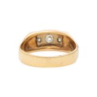 Yellow Gold and Diamond Ring