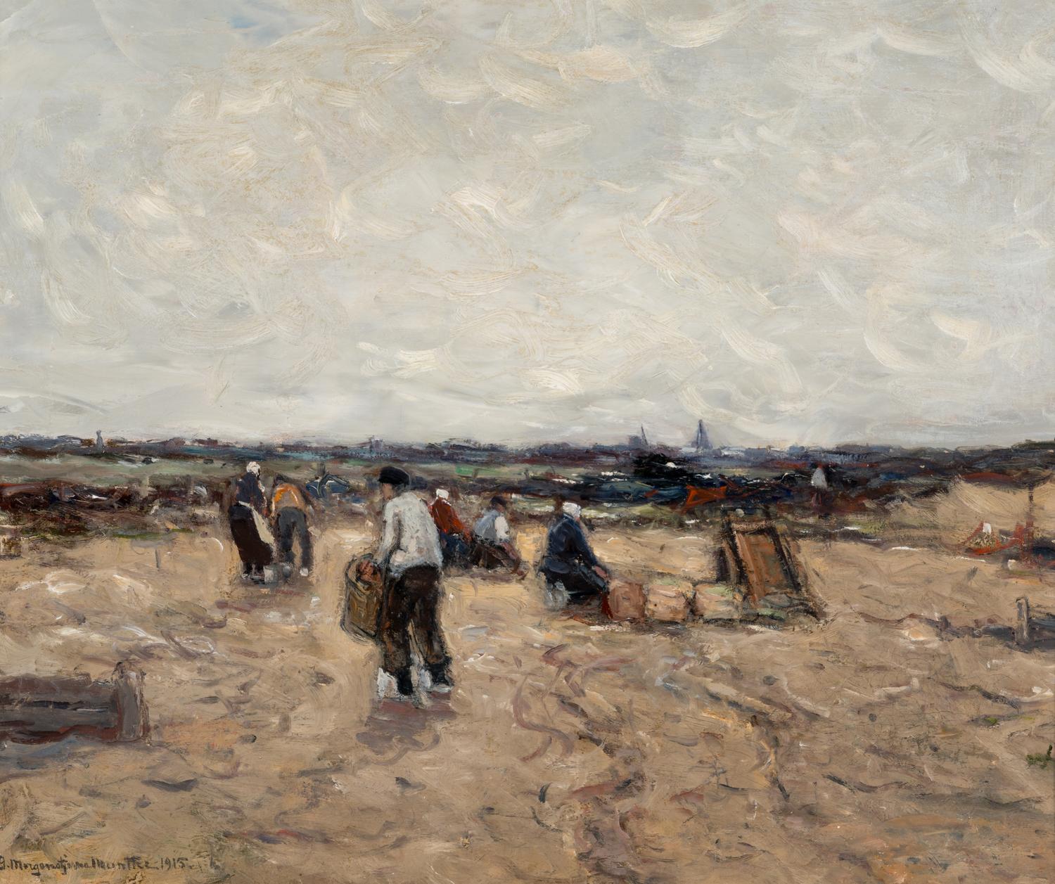 Waiting for the Boats , 1915