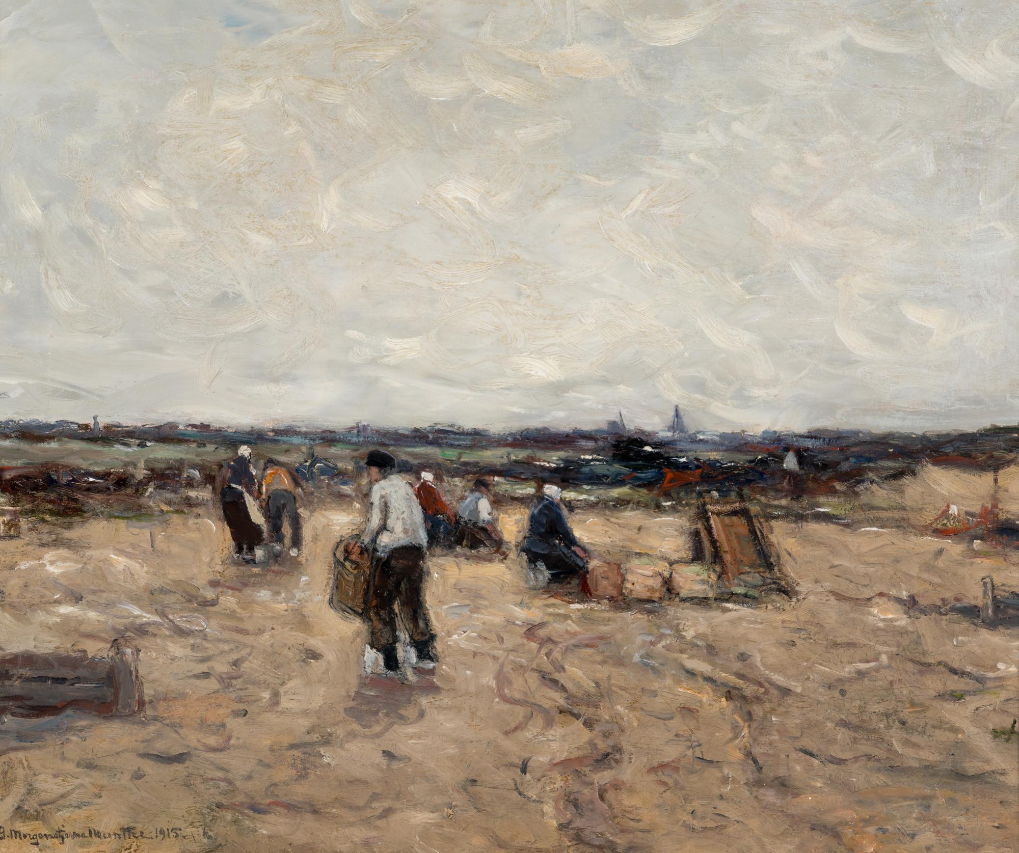 Waiting for the Boats , 1915