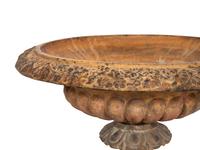 An English Terracotta Bowl-Form Garden Urn
