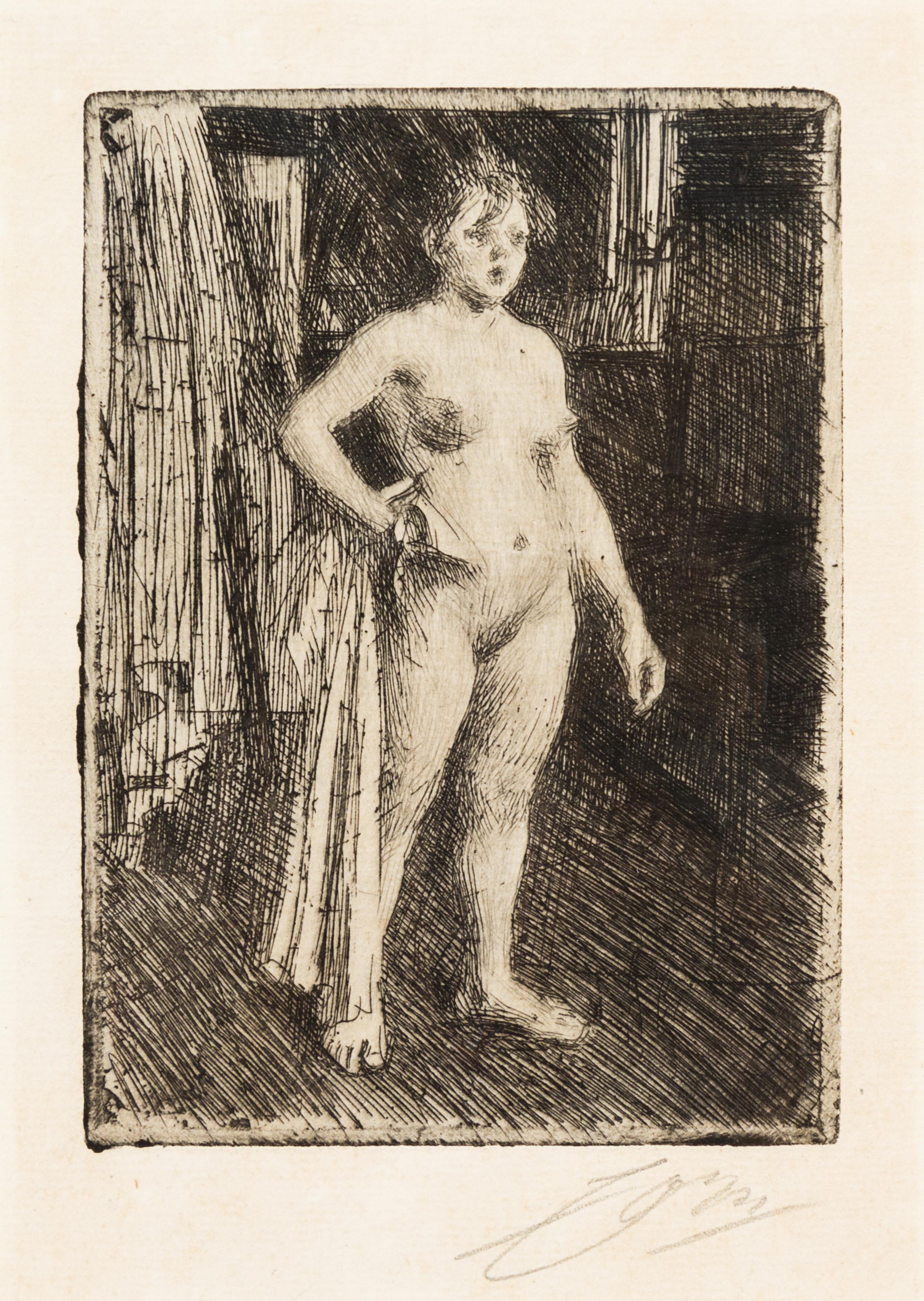 Anders Zorn, (Swedish, 1860-1920), Venus de la vilette, 1893