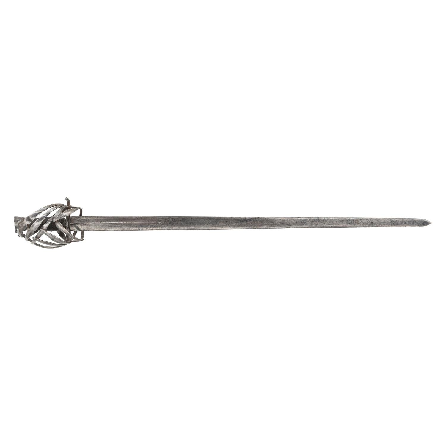 Venetian Schiavona Basket Hilt Broadsword