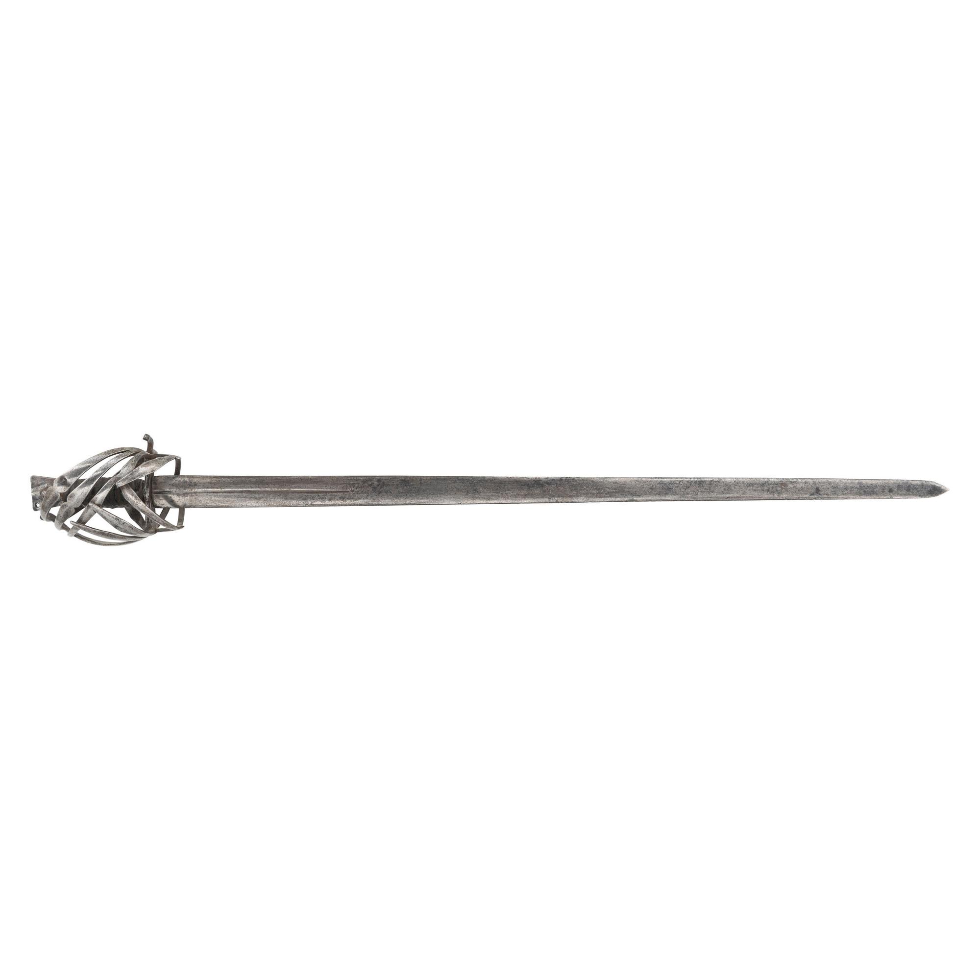 Venetian Schiavona Basket Hilt Broadsword