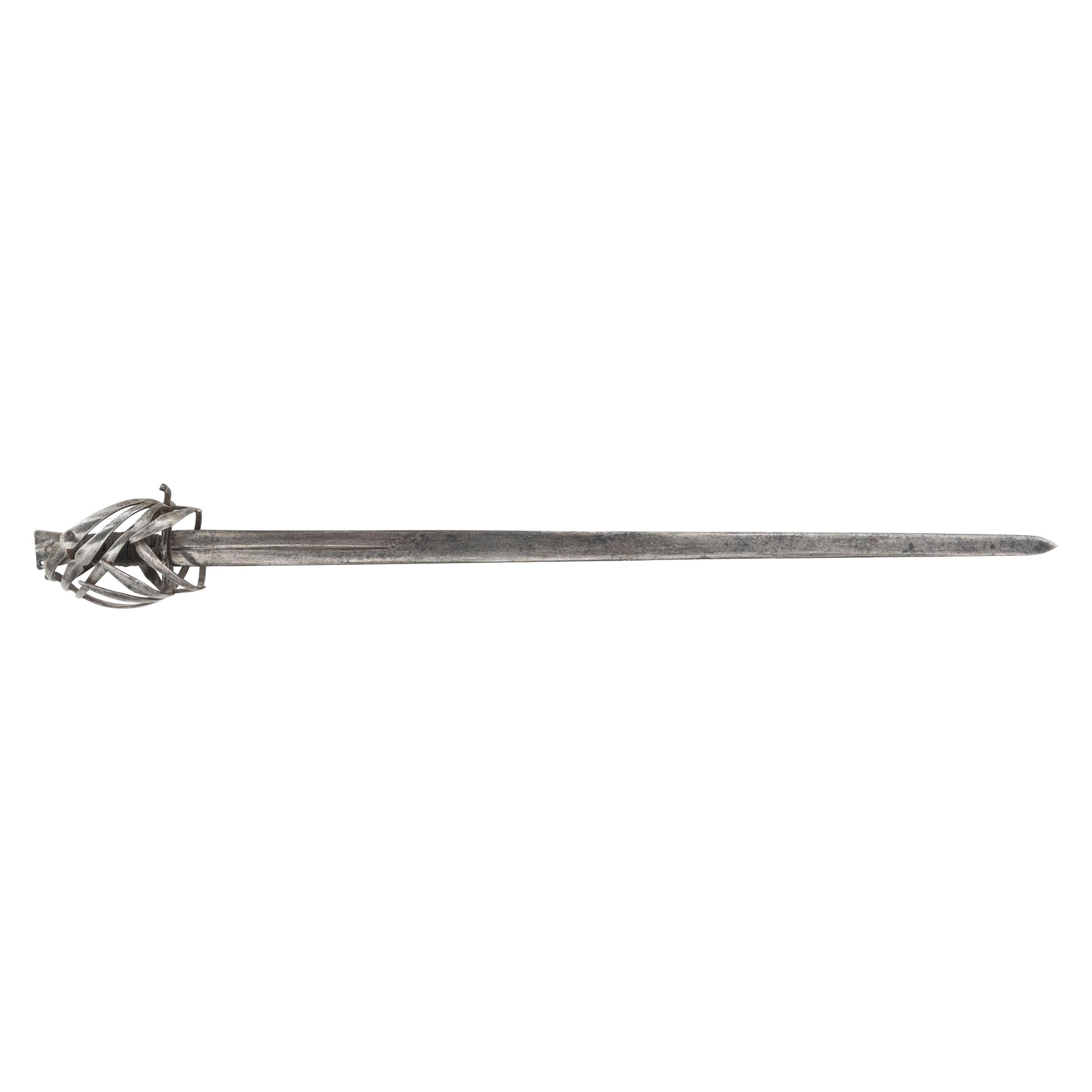 Venetian Schiavona Basket Hilt Broadsword