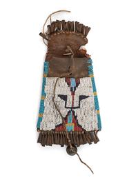 Northern Plains Beaded Hide Strike-a-Light Bag
