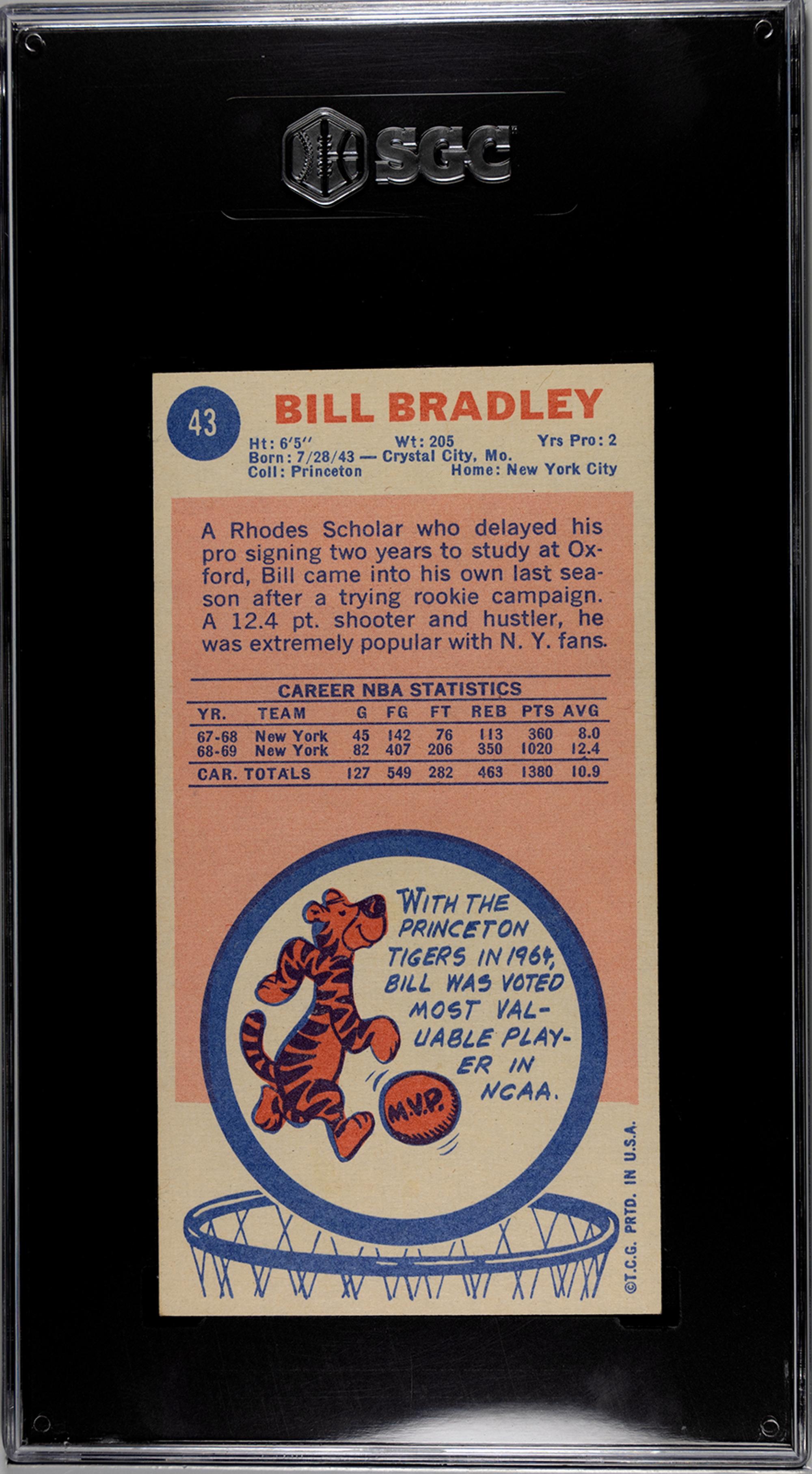 A Group of 12 SGC Graded 1969 Topps Hall of Fame and Rookie Basketball Cards