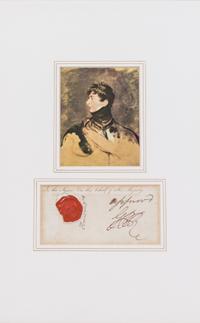 (BRITISH ROYALTY) 11 clipped signatures and signed photographs: Victoria, George III, IV, William IV, Charlotte and Duke of Wellington.