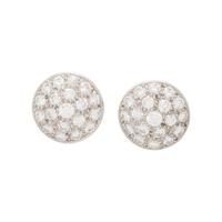 PLATINUM AND DIAMOND EARRINGS
