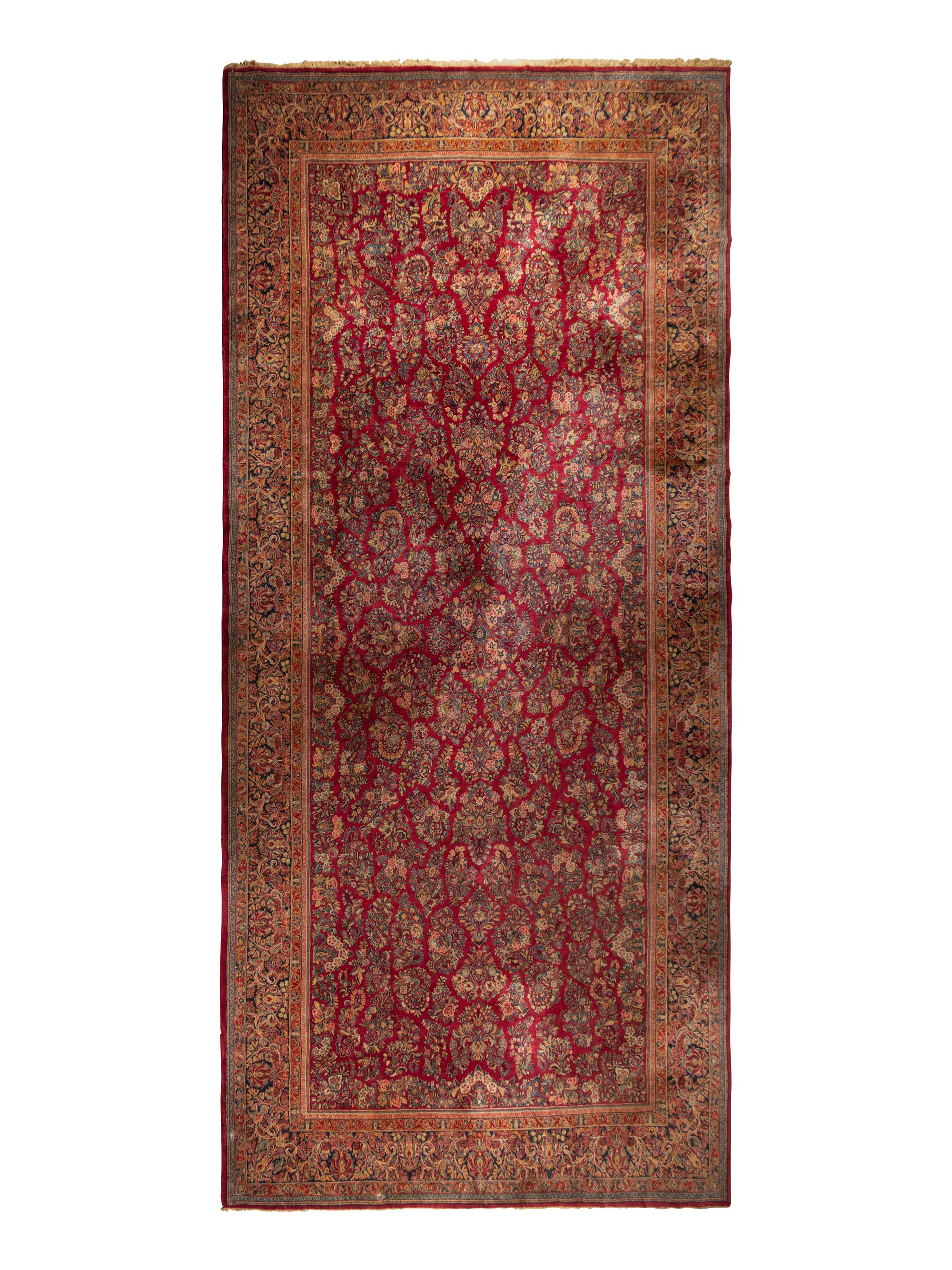 A Sarouk Wool Rug