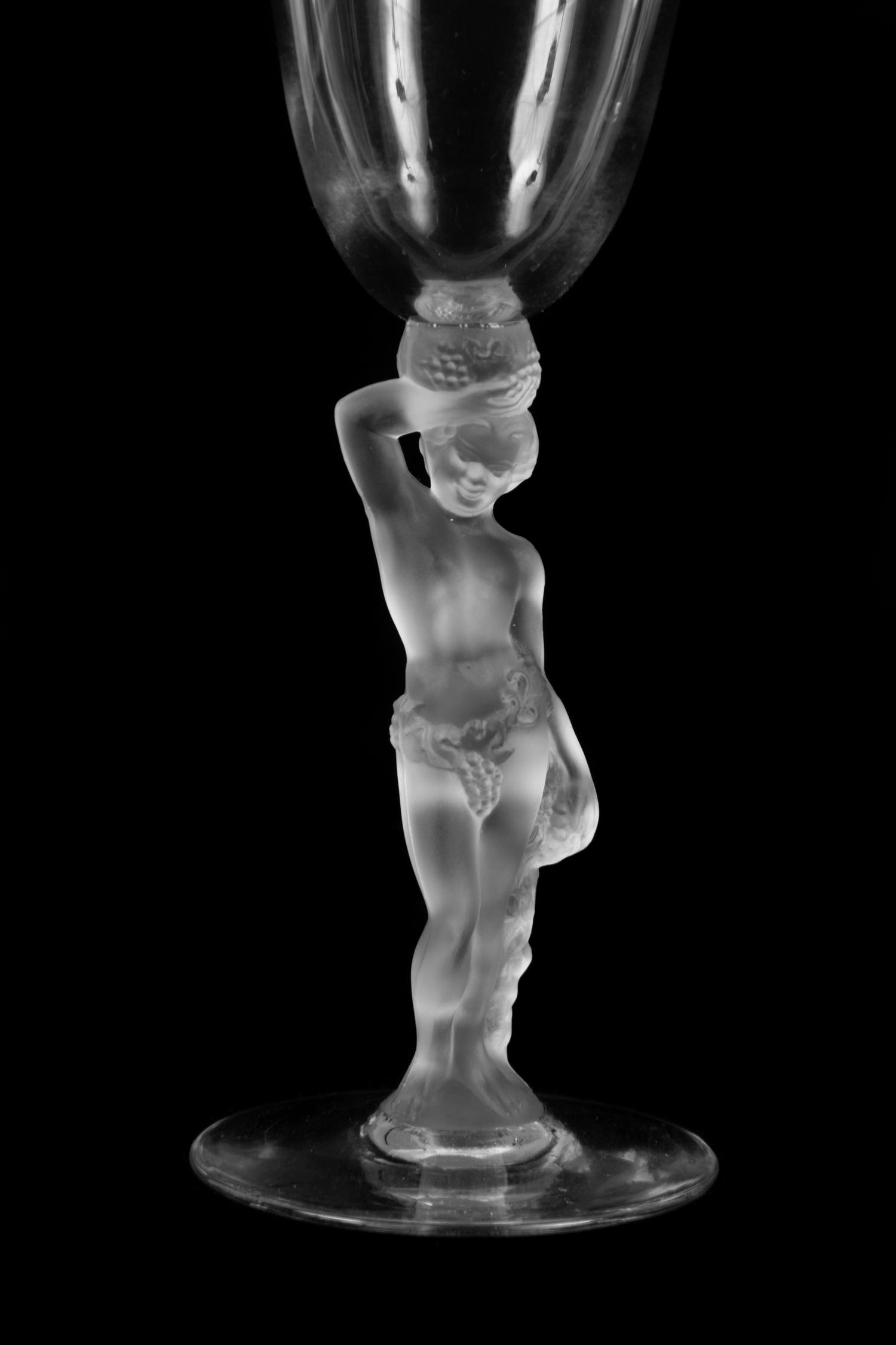 A Pair of Bayel Figural Glasses