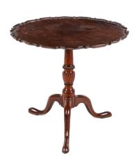 A George II Style Mahogany Tilt-Top Table