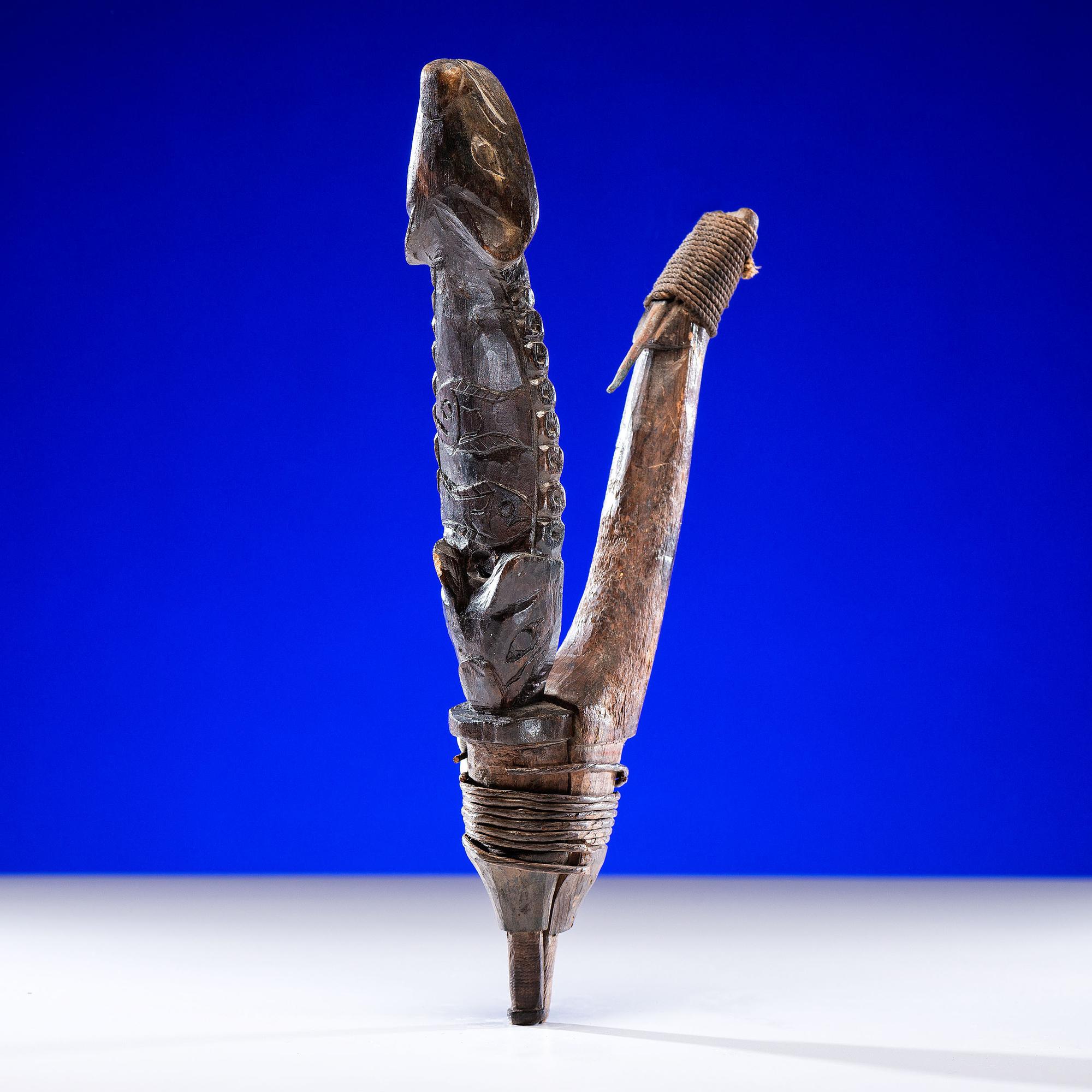 Tlingit Carved Halibut Hook