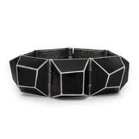 Bottega Veneta, Sterling Silver and Enamel Bracelet