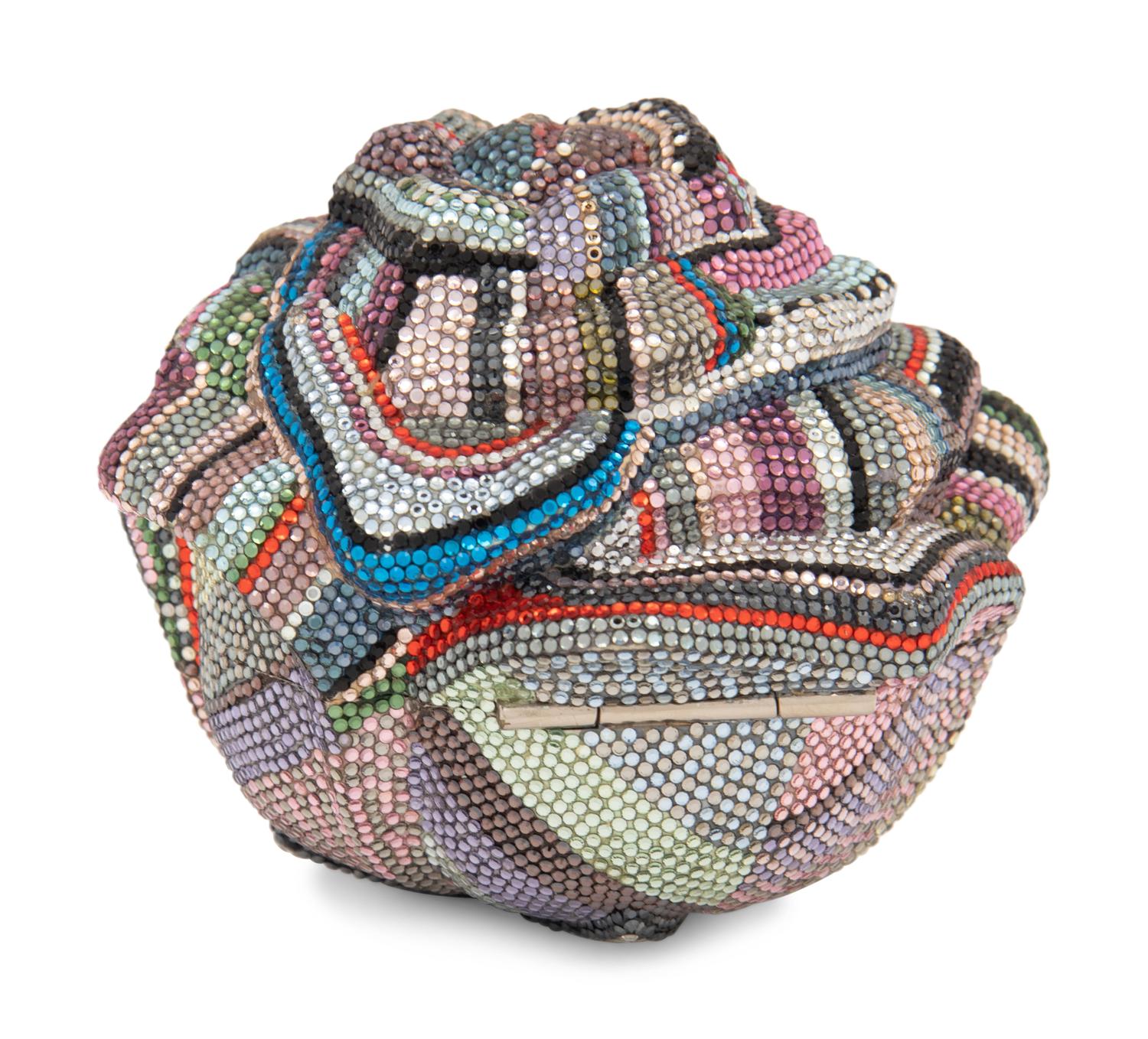 Judith Leiber Rose Minaudière