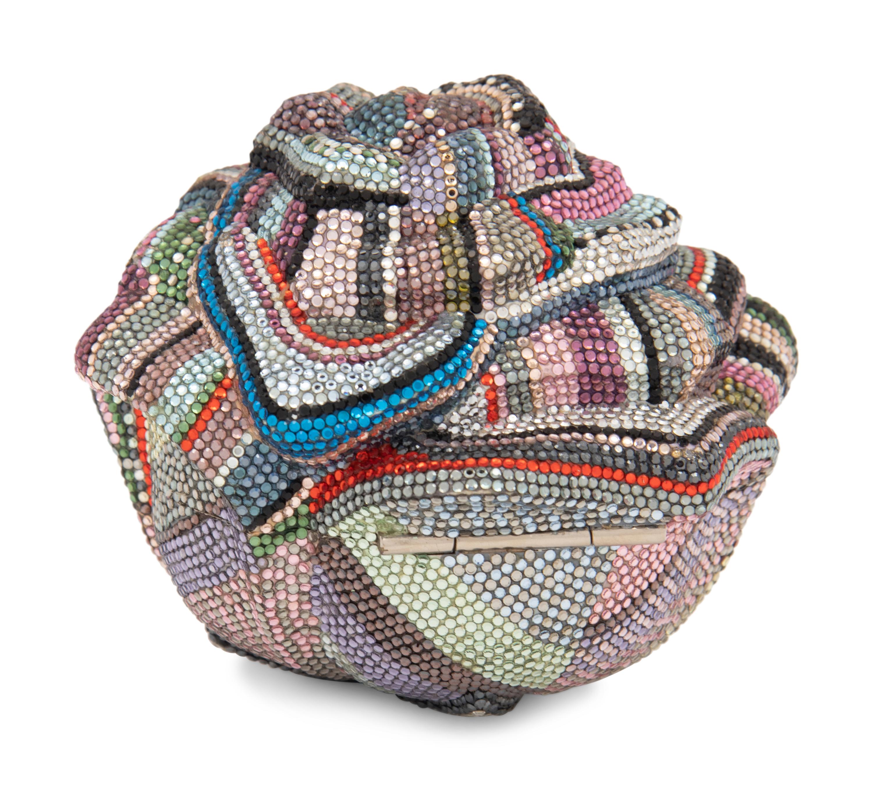 Judith Leiber Rose Minaudière