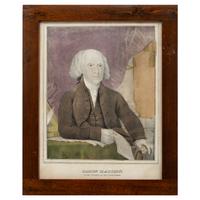 Eleven Framed Hand-Colored Lithographs of American Presidents