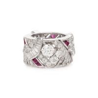 RUBY AND DIAMOND BAND