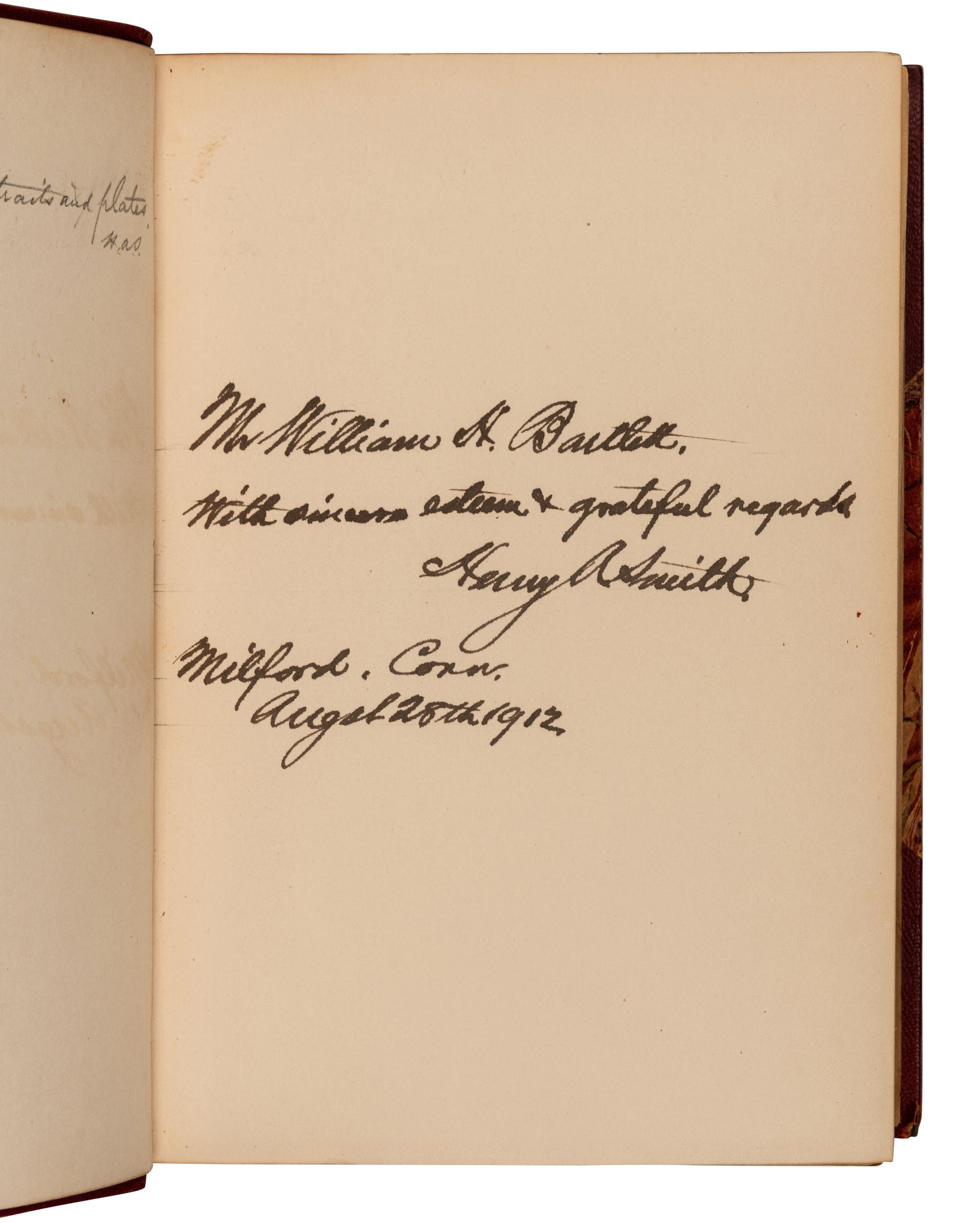 [WASHINGTON, George (1732-1799).] -- CARRINGTON, Henry Beebee (1824-1912), General. Washington the Soldier . New York: Charles Scribner's Sons, 1899.