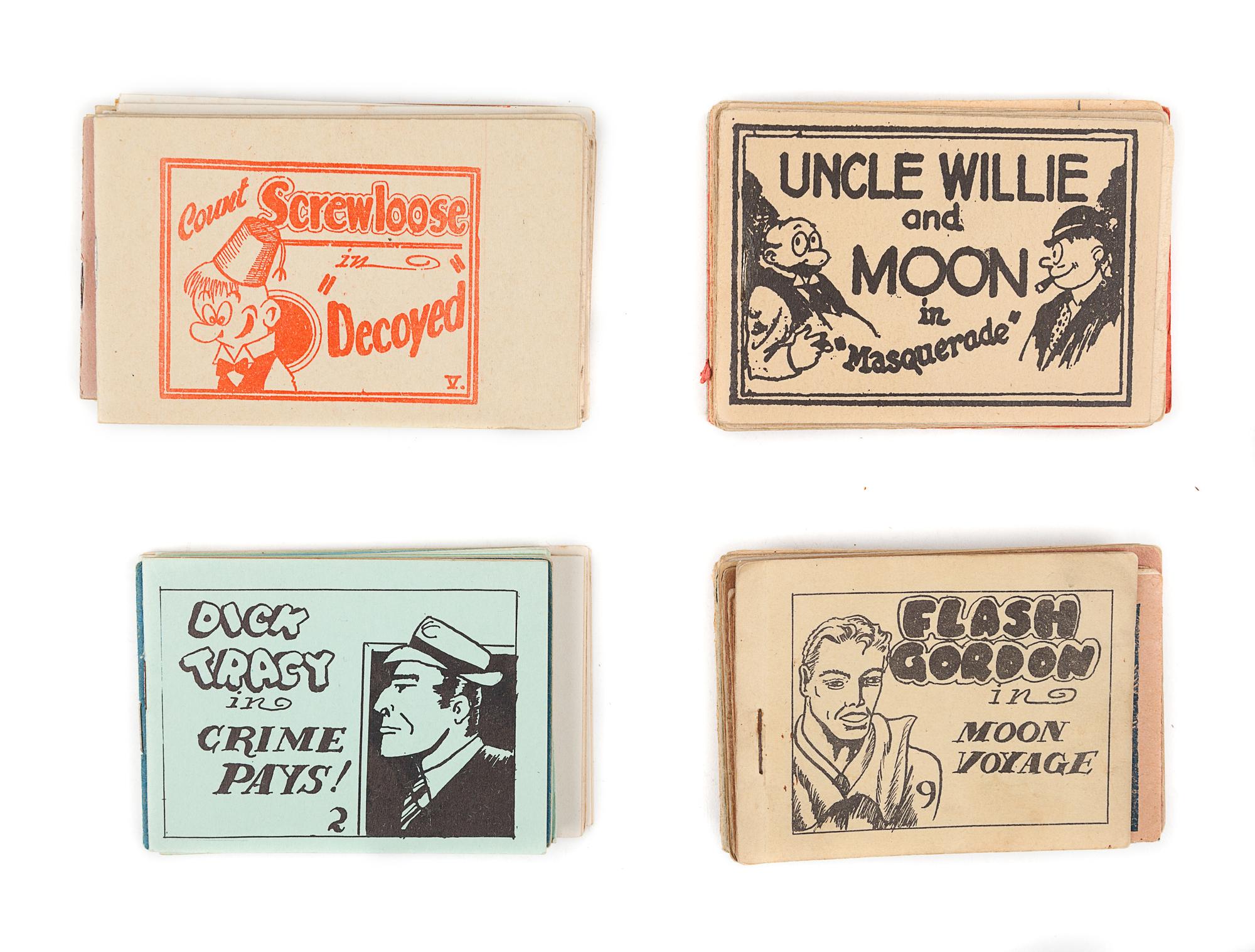 [TIJUANA BIBLES]. A group of approximately 73 Tijuana Bibles, ca 1920s-1960s.
