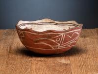 Zuni Polychrome Pottery Bowl