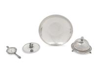 A Collection of Four S. Kirk and Son Silver Table Articles