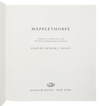 MAPPLETHORPE, Robert (1946-1989). DANTO, Arthur C. Mapplethorpe. New York: Random House, 1992.