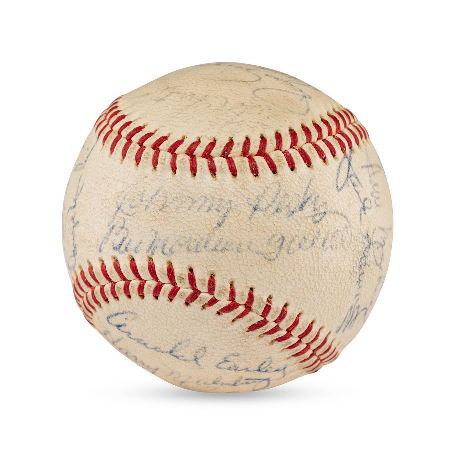 A Large Group of Assorted 1950s-2000s Boston Red Sox Team Signed Autograph Baseballs