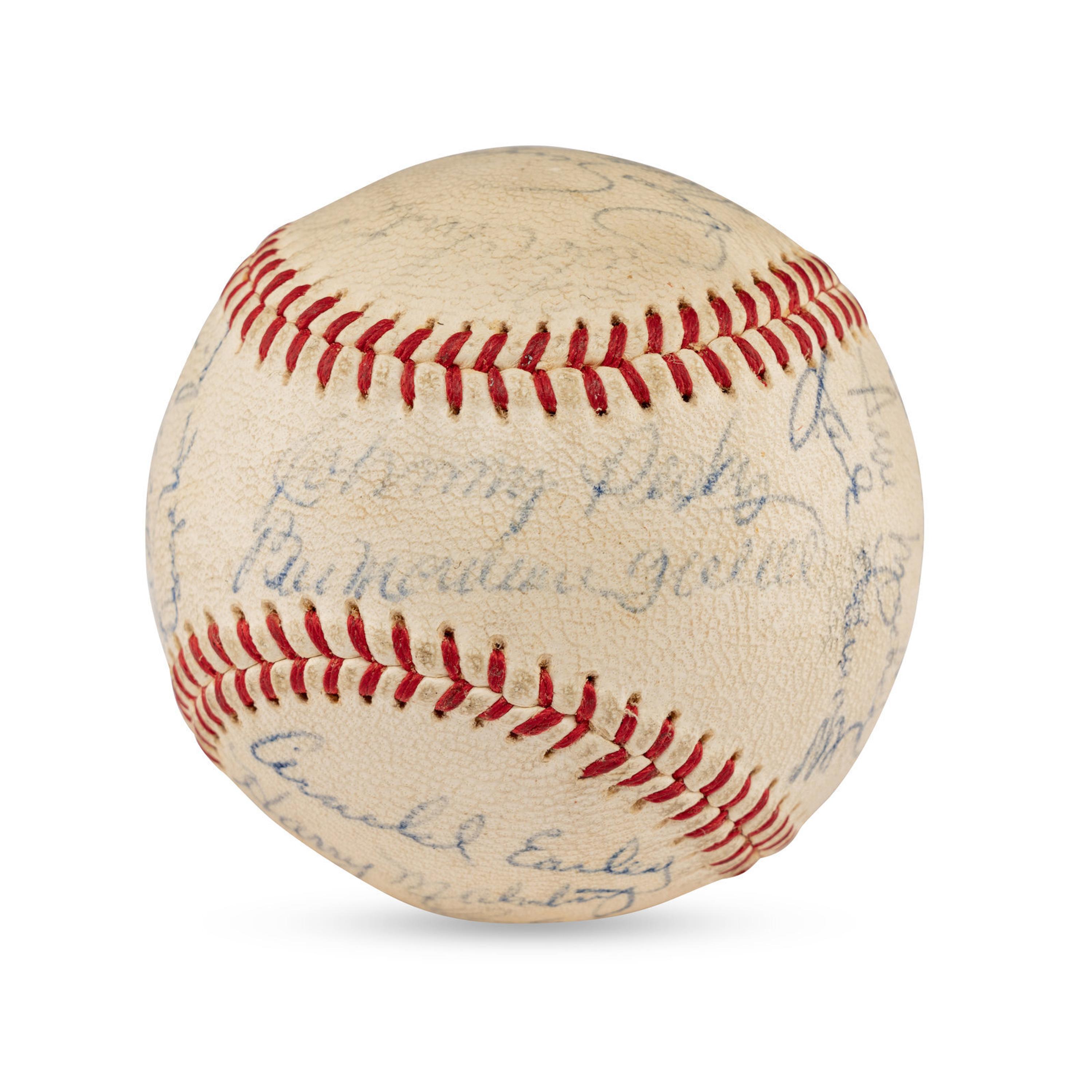 A Large Group of Assorted 1950s-2000s Boston Red Sox Team Signed Autograph Baseballs