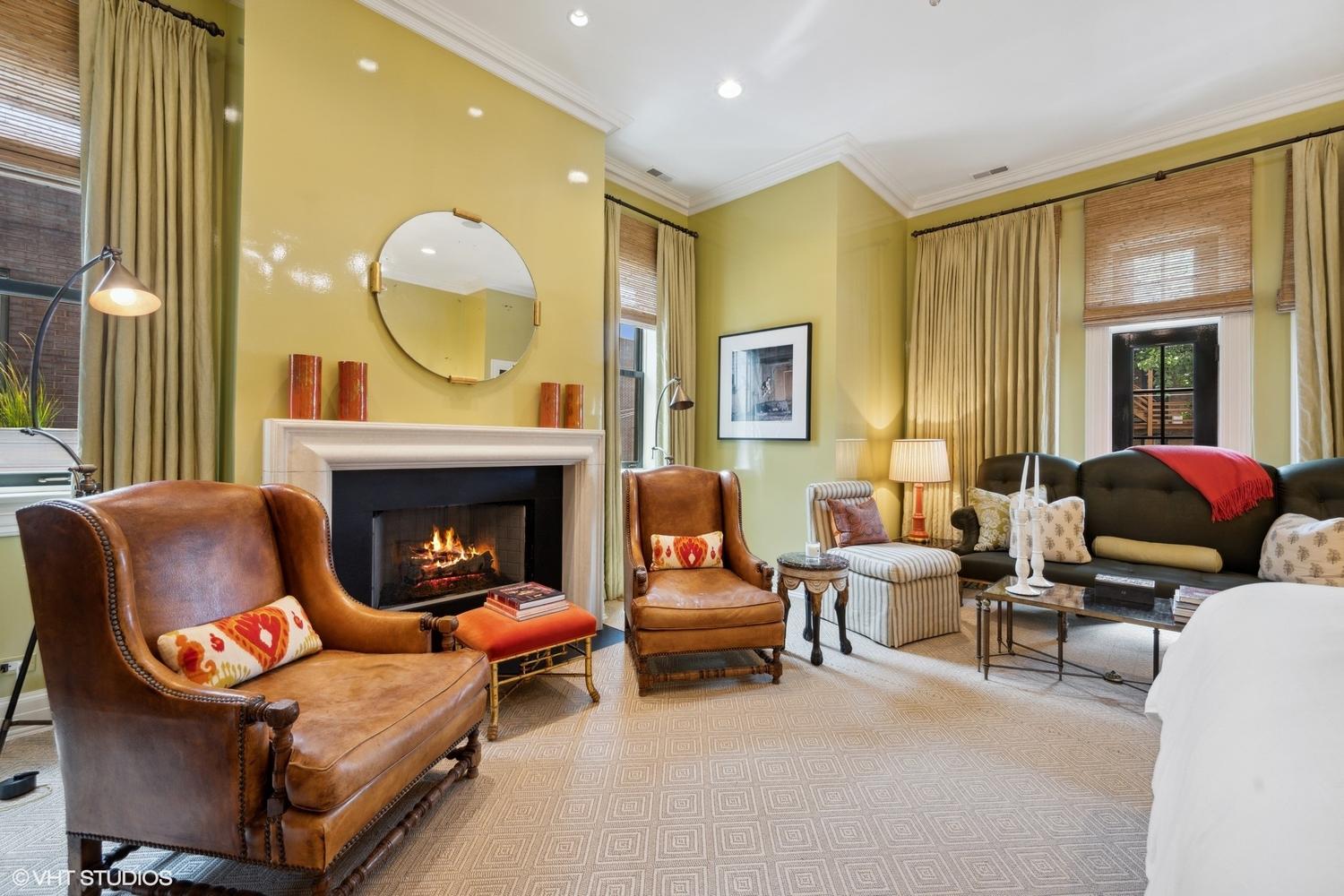 An Orange Feather Juju Headdress