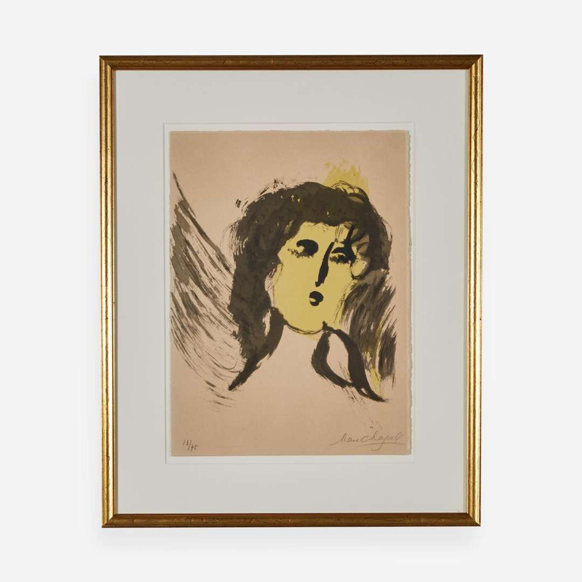 Marc Chagall (French/Russian, 1887-1985) The Angel