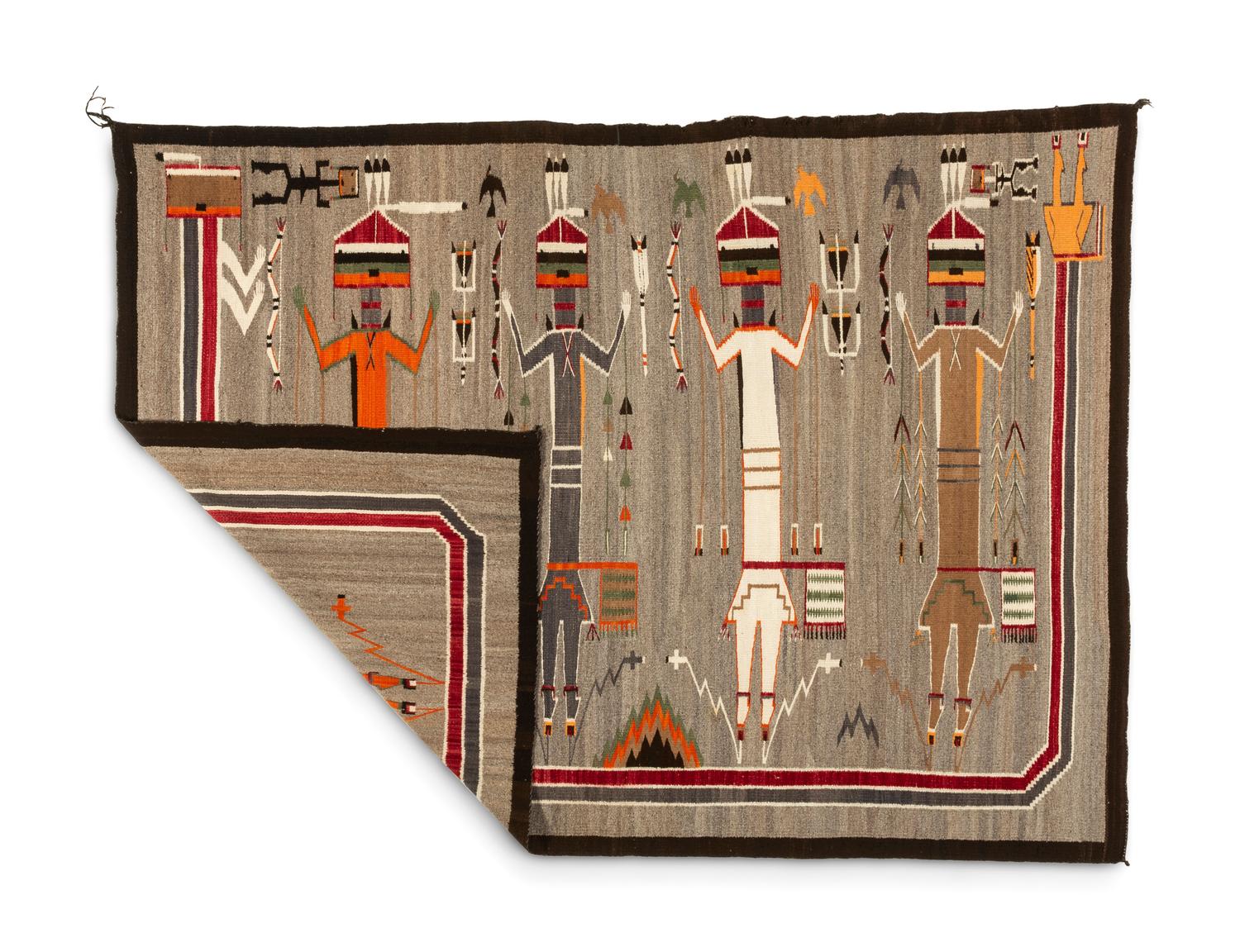 Navajo Mountainway Yei Weaving / Rug