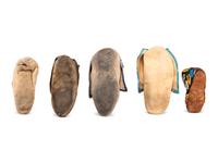 Northeastern Beaded Single Moccasins