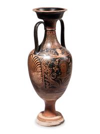 An Apulian Red-Figured Neck Amphora