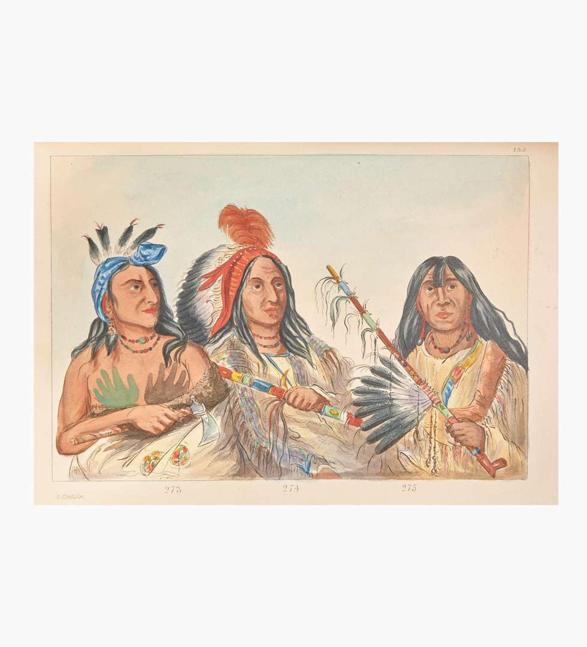 [Native Americana] Catlin, Geo(rge). Illustrations of the Manners, Customs, and Condition of the North American Indians…