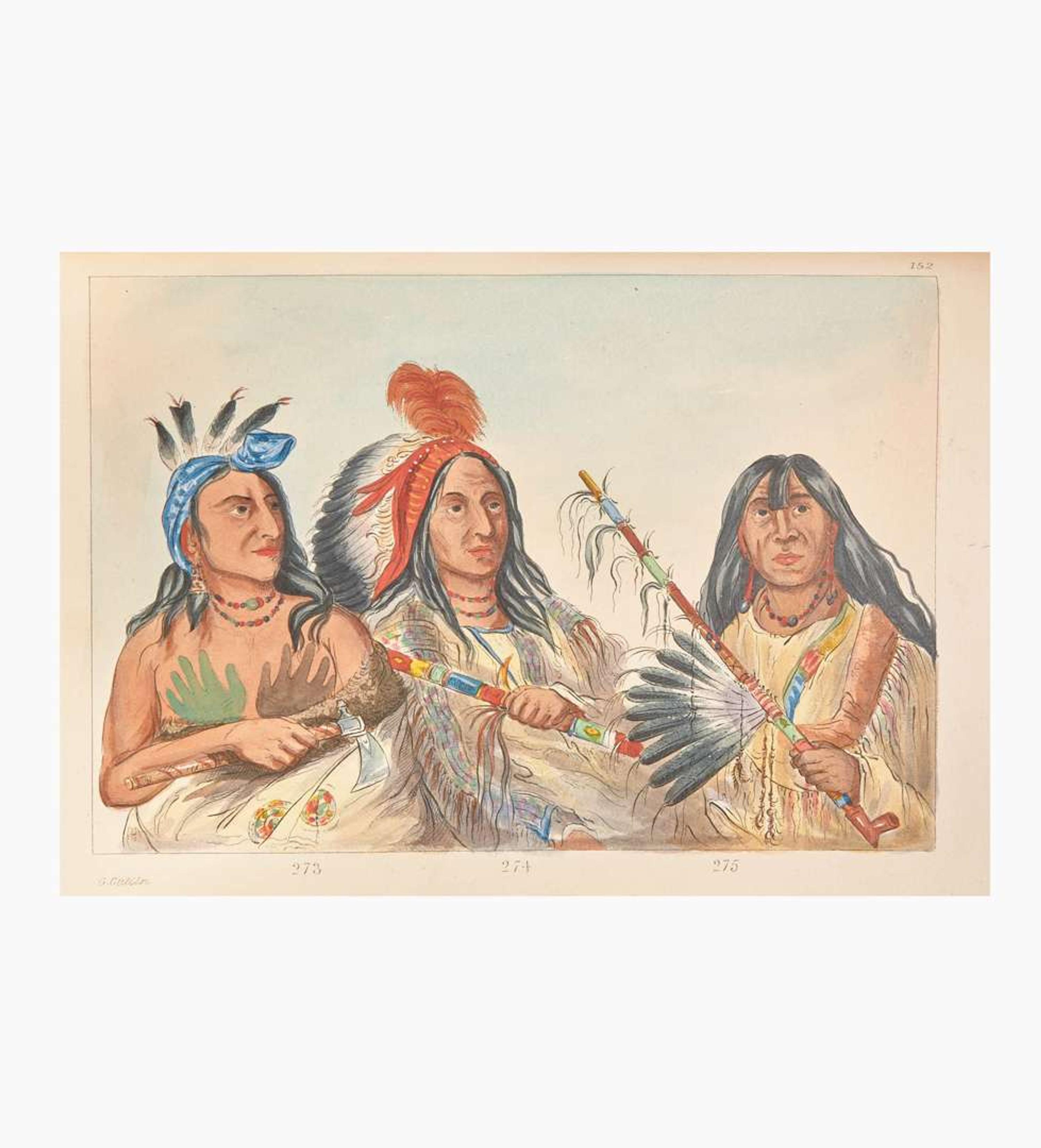 [Native Americana] Catlin, Geo(rge). Illustrations of the Manners, Customs, and Condition of the North American Indians…