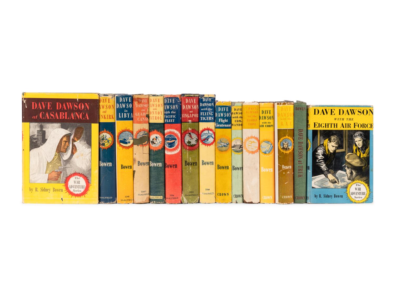 BOWEN, Robert Sidney (1900-1977). A group of 15 Dave Dawson works, including: