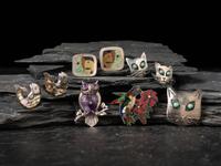 Taxco Sterling Silver Animal Jewelry