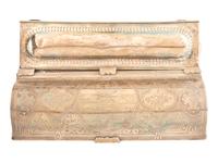 [TRANSPORTATION] -- [SCIENCE & TECHNOLOGY]. Sterling silver presentation box identified to Captain James Anderson (1824-1893), commander of the SS Great Eastern on the voyage which successfully laid the first transatlantic telegraph cable.