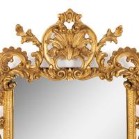 A Georgian Style Giltwood Mirror