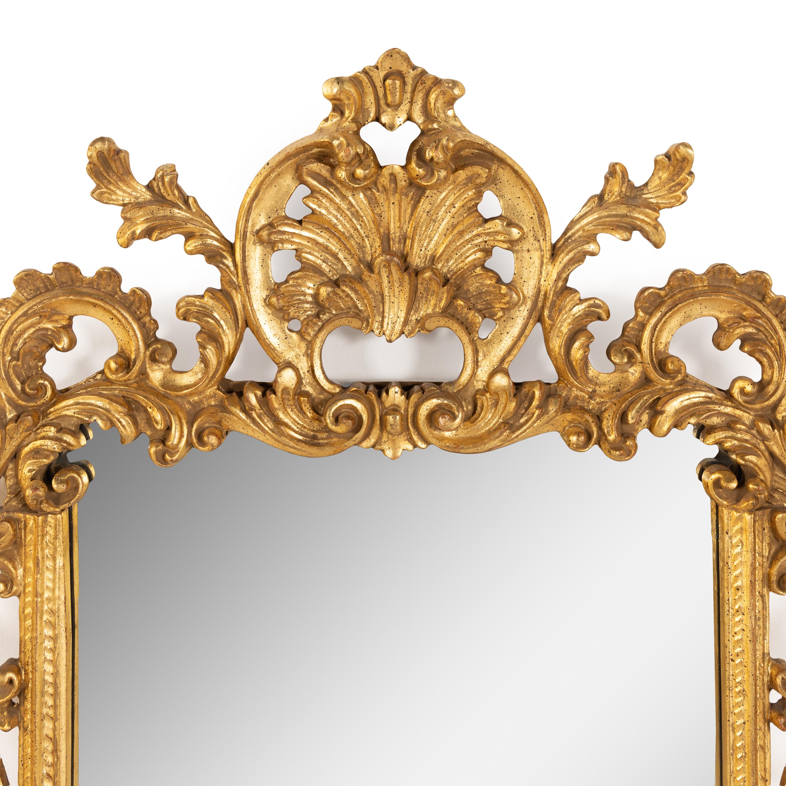 A Georgian Style Giltwood Mirror