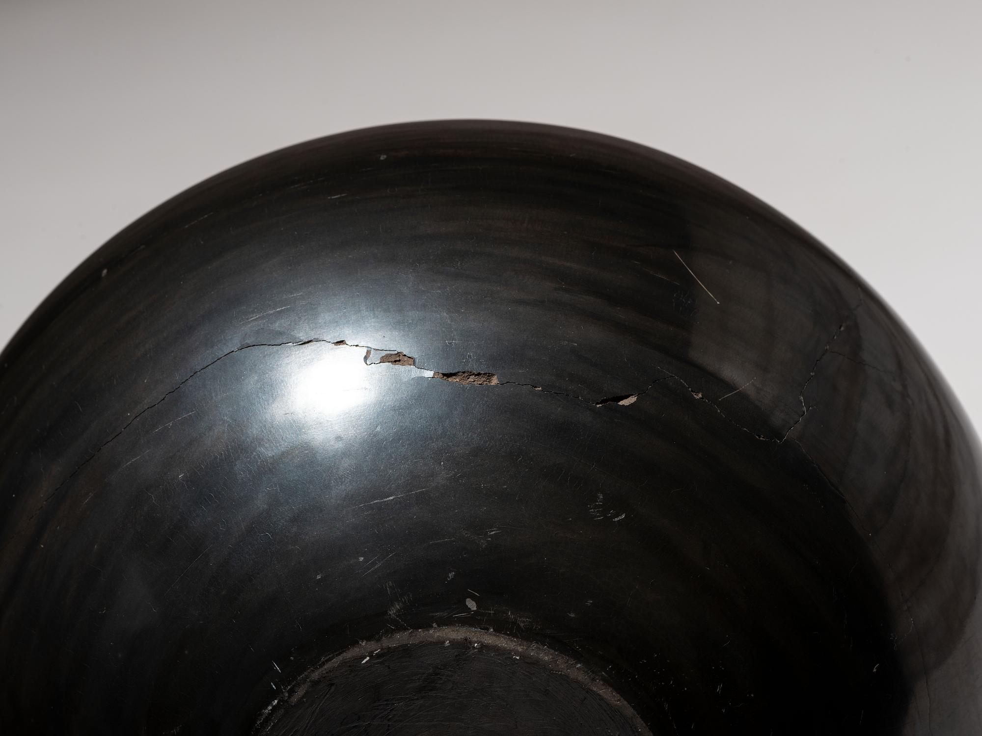 Blackware Pottery Vase