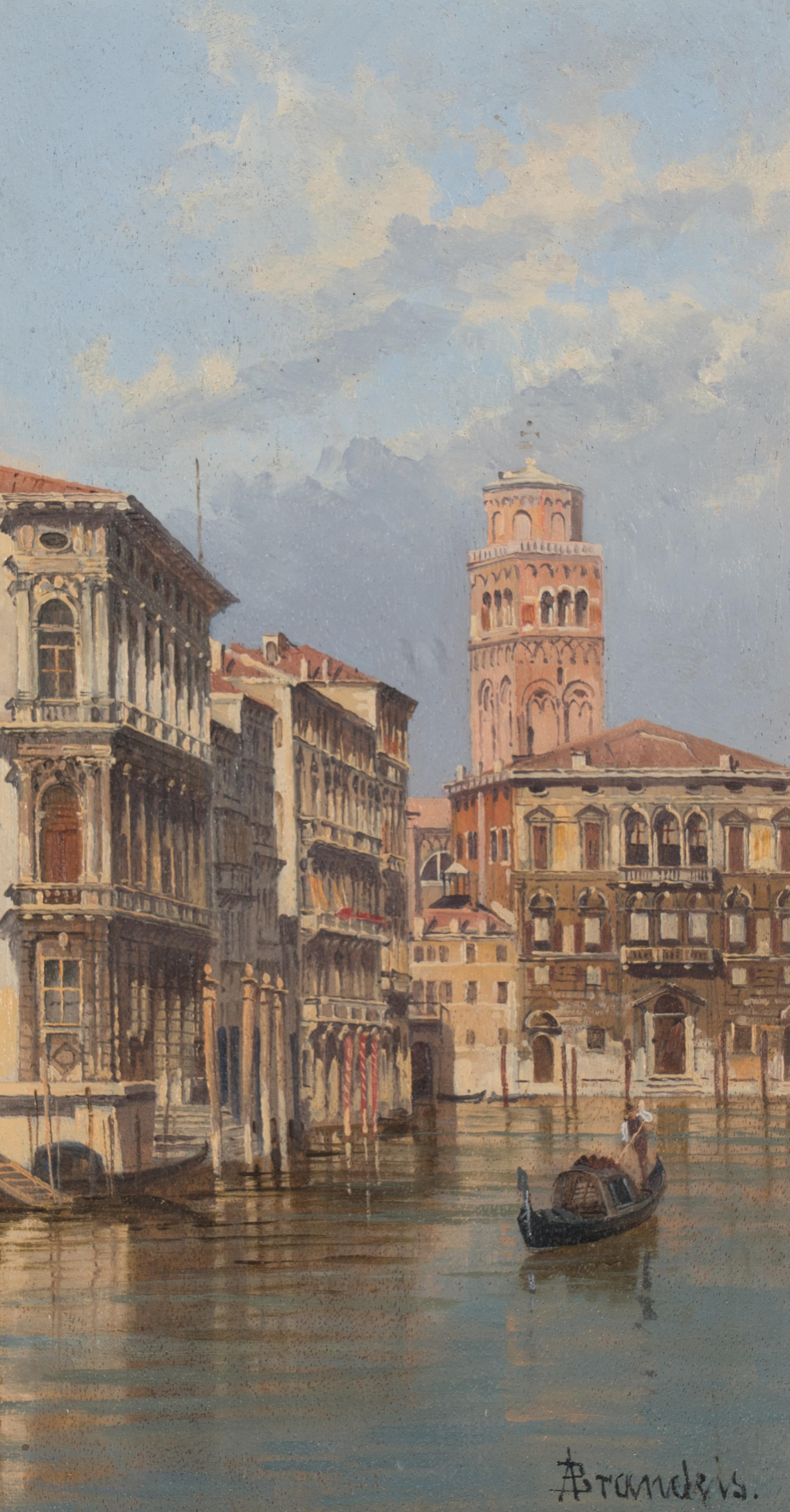 Venice, a View of the Grand Canal, Coming from Piazza San Marco Towards Palazzo Balbi